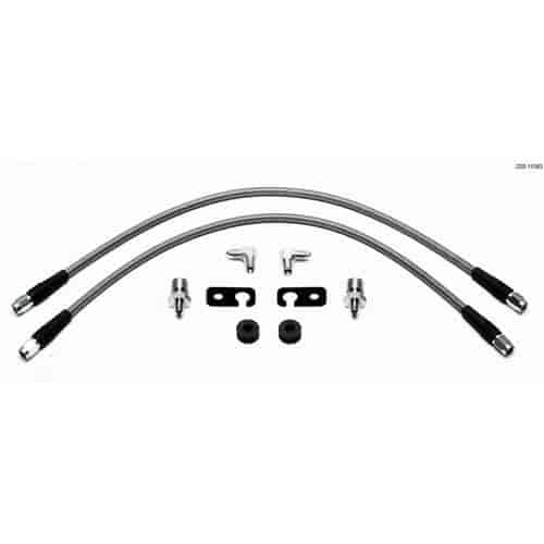 Rear Stainless Steel Brake Line Kit For Granatelli/Wilwood System
