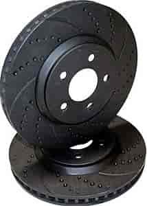 Front & Rear Brake Rotor Kit 2005-10 Mustang GT