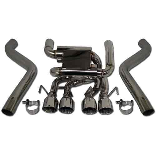 Axle-Back Exhaust System Corvette 2005-08