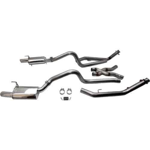 Manifold-Back Exhaust System 2005-10 Mustang GT/GT500