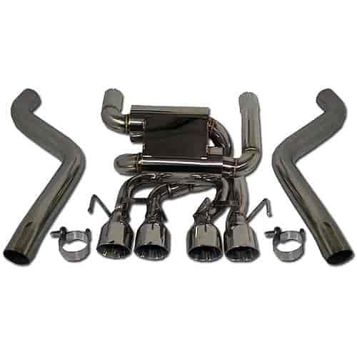Axle-Back Exhaust System Corvette 2009-13