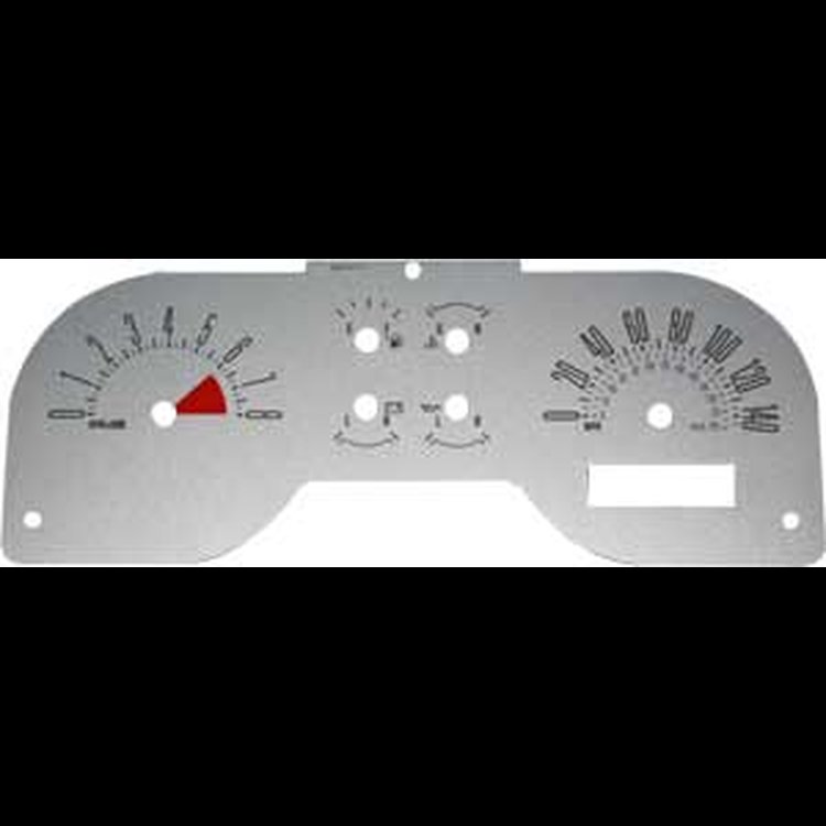 2005-07 Mustang GT Gauge Face Silver
