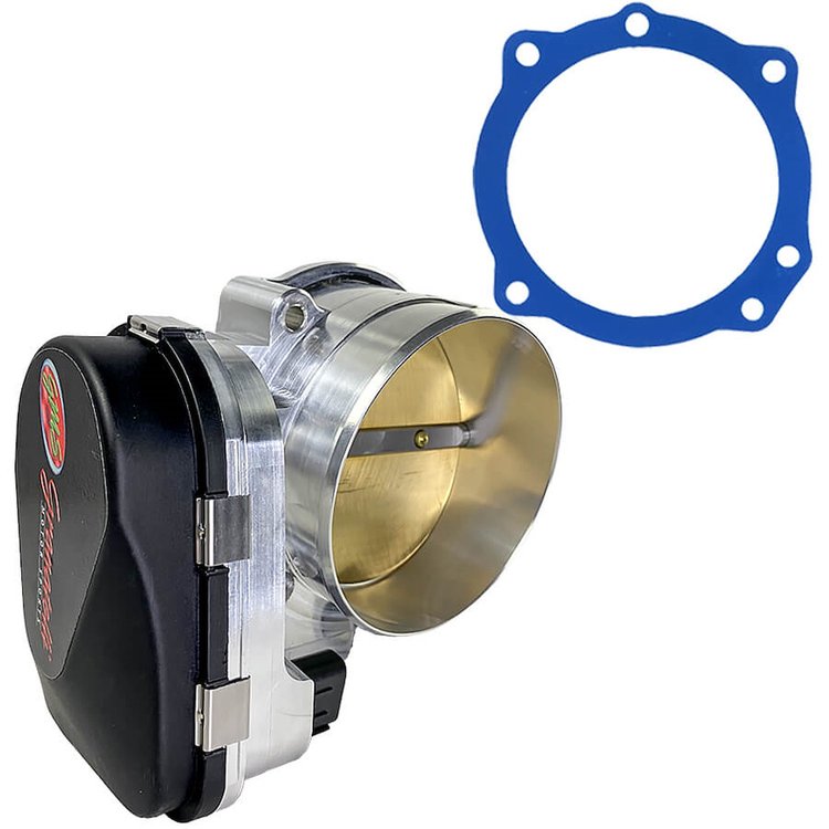 GMTBHLC Drive-By-Wire 95 mm Throttle Body for 2005-2024 Dodge Hemi [Natural Finish]