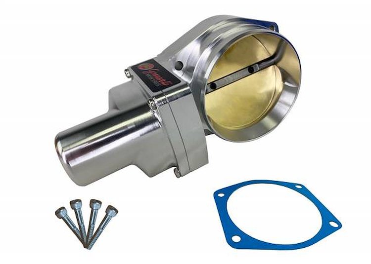 GMTBLS105 Drive-By-Wire Throttle Body 2005-2017 GM LS/LSA/LSX, 105 MM - Natural Finish