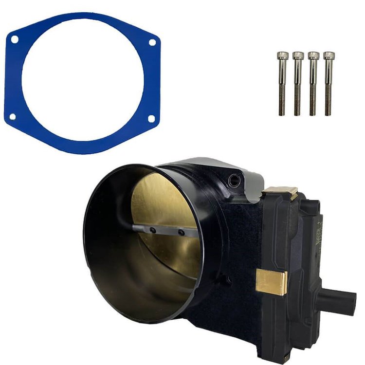 GMTBLT4B Drive-By-Wire Throttle Body GM LT1/LT4/LT5, 103 mm - Black Finish