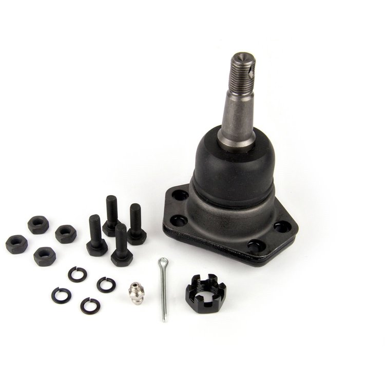 Longer stud for modern-muscle handling; Virtually rustproof black e-coated finish; Forged SAE4135 ba