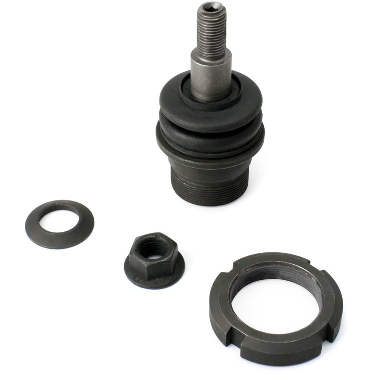 Forged SAE4135 ball studs Forged SAE1045 housings Ring-retained boots