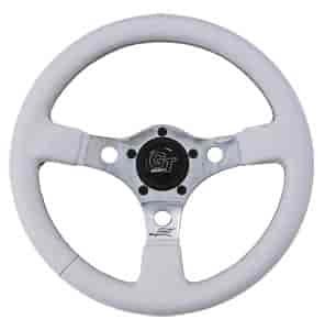 Formula GT 13" Steering Wheel Polished spokes, 3" dish