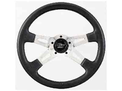 Elite GT Steering Wheel Hand Stitched Leather Grained Vinyl Grip