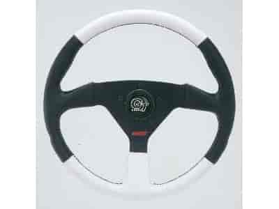 Formula-1 Steering Wheel White Accent Grip
