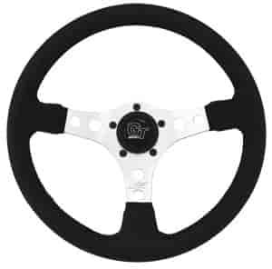 Formula GT 14" Steering Wheel Silver spokes, 3-3/4" dish