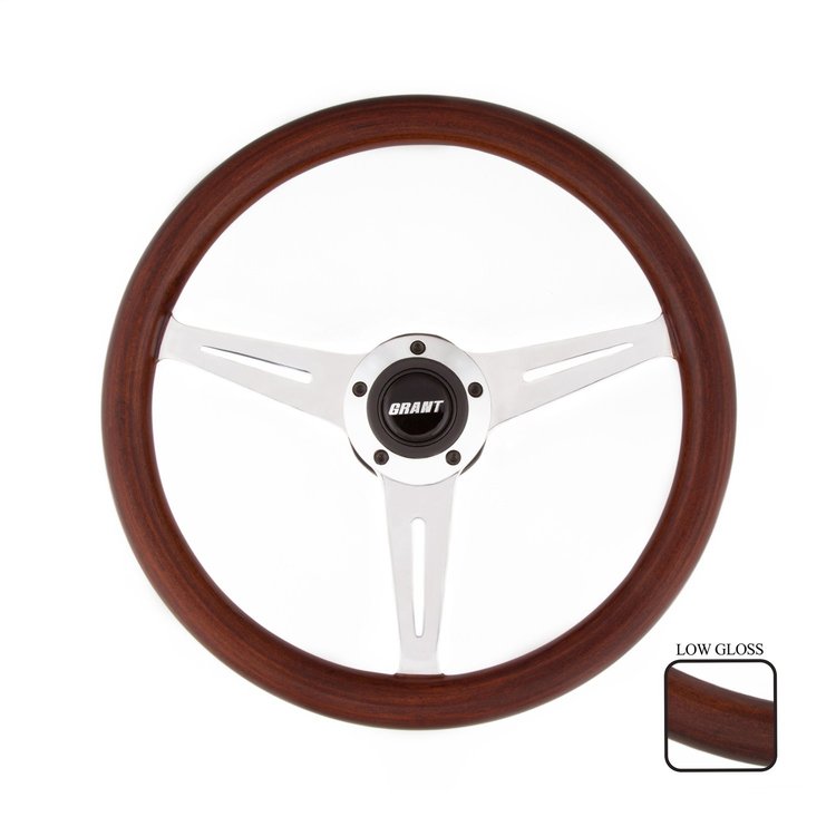 1190 Slotted Wood Steering Wheel