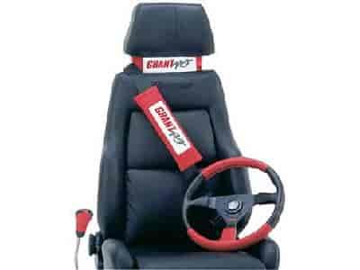 Headrest Styling Pad Red