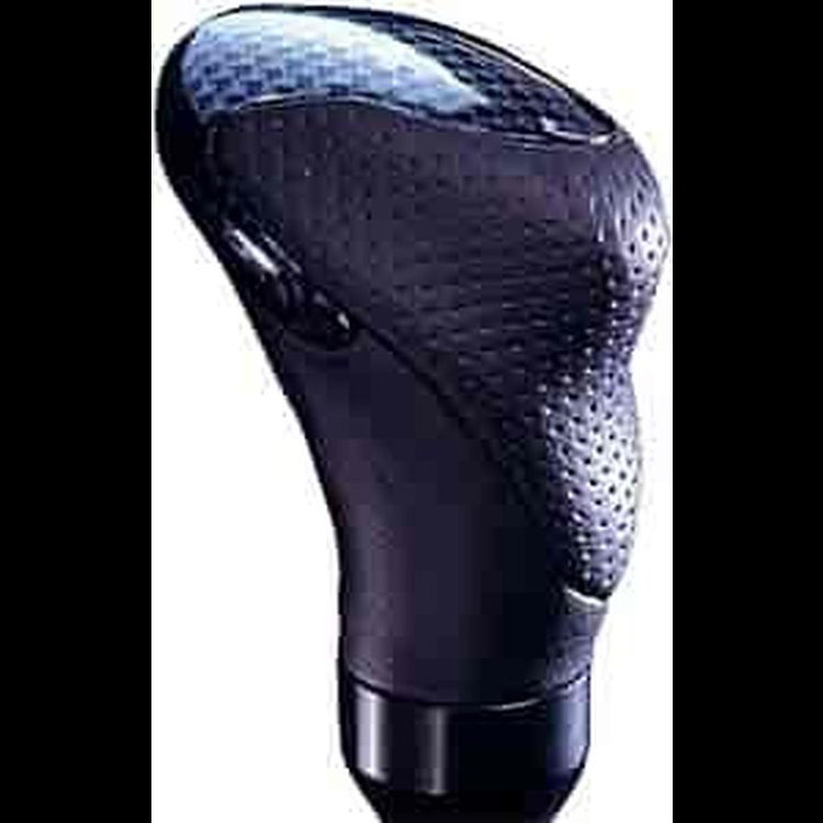 Black Leather, Black Perforated Leather, Carbon Fiber Insert