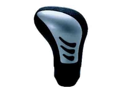 Black Textured Grip w/ Silver Design