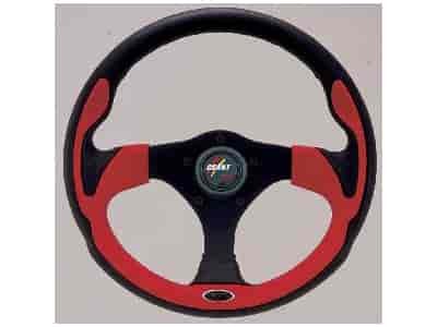 Evolution GT Steering Wheel Red accents