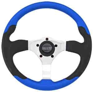 F/X 3 Steering Wheel Blue and Black