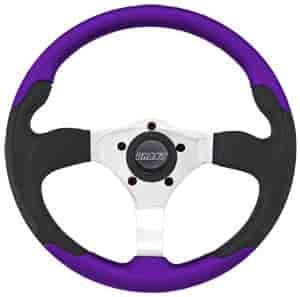 F/X 3 Steering Wheel Purple and Black