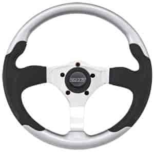 F/X 3 Steering Wheel Silver and Black