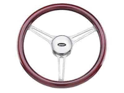Sprint 3 Heritage Collection Steering Wheel Mahogany Wood Grip