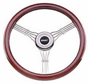 Banjo Heritage Collection Steering Wheel Mahogany Wood Grip