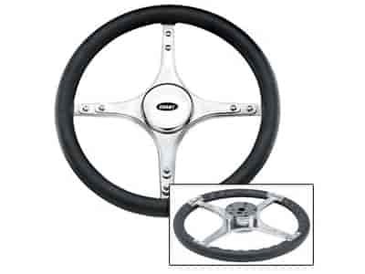 Delahaye Heritage Collection Steering Wheel Black Leather Grip