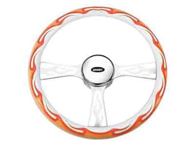 Diablo Heritage Collection Steering Wheel Flame Pattern Grip