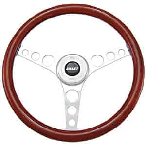 Speed Heritage Collection Steering Wheel Mahogany Wood Grip