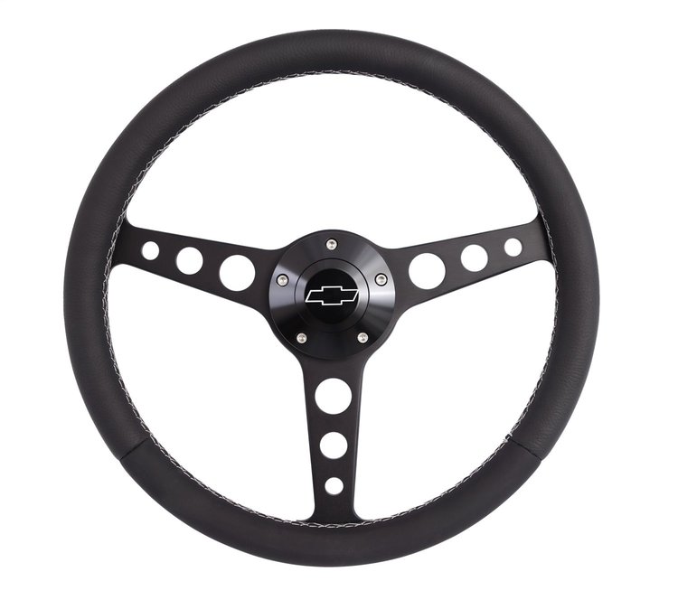 1926 Billet Classic Series Steering Wheel Kit for 1968-1994 Select Chevrolet Cars Trucks & SUVs [Black]