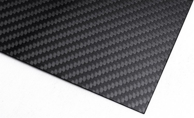 Low-Gloss Carbon Fiber Sheet - 24 in. x 39 in.