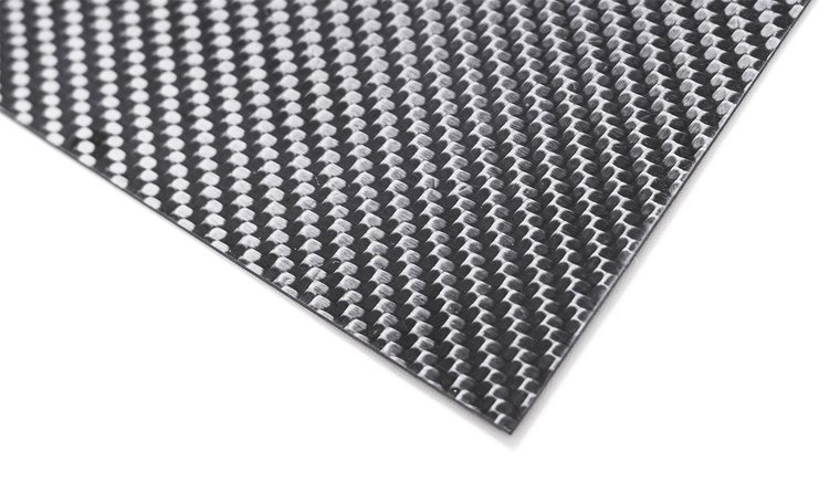 High-Gloss Carbon Fiber Sheet - 24 in. x 39 in.