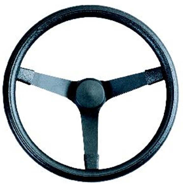 Steel Performance Steering Wheel Black Foam Grip