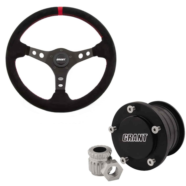 UTV/Golf Cart Steering Wheel and Quick Release Installation Kit