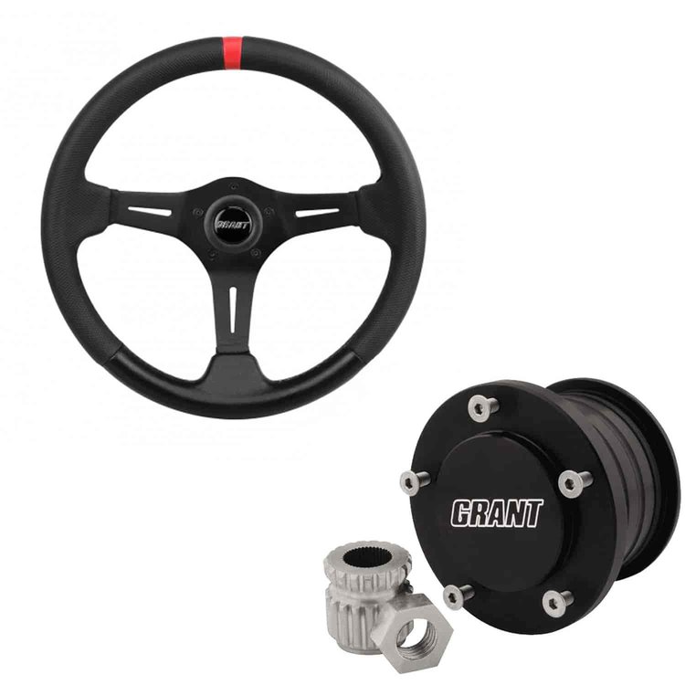 UTV/Golf Cart Steering Wheel and Quick Release Installation Kit
