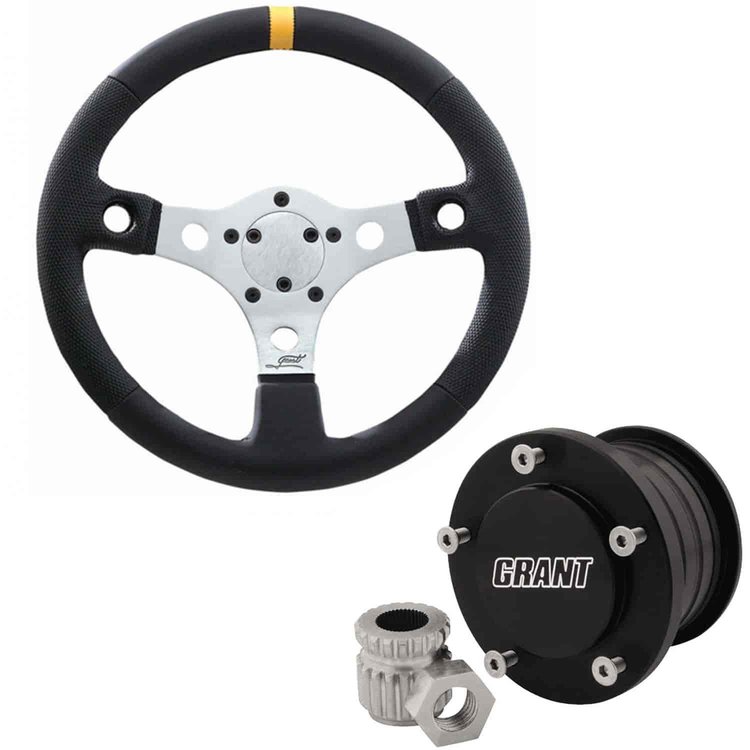 UTV/Golf Cart Steering Wheel and Quick Release Installation Kit
