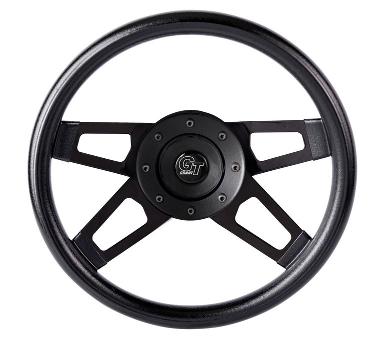 Challenger Steering Wheels Matte Black 4-Spoke Design