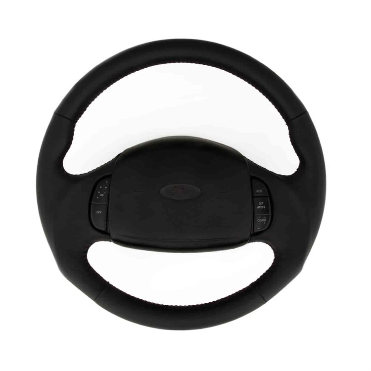 Air Bag Steering Wheel for 1997-2004 Ford Truck/SUV - Black