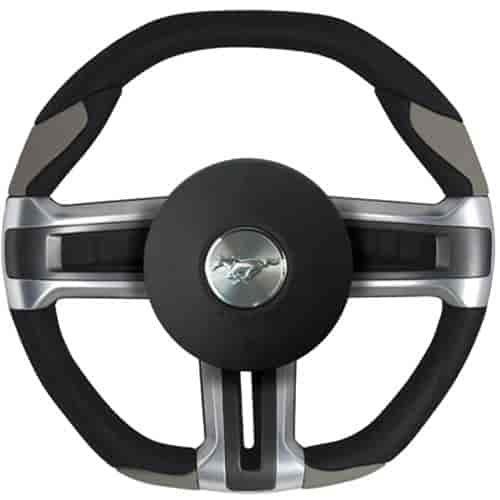 Revolution Steering Wheel Grey 2010-2014 Ford Mustang