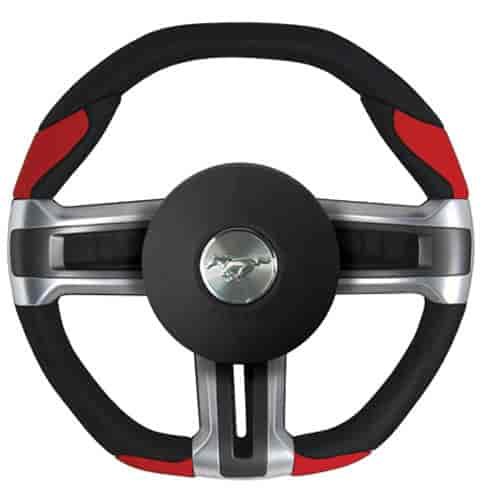 Revolution Steering Wheel Red 2010-2014 Ford Mustang