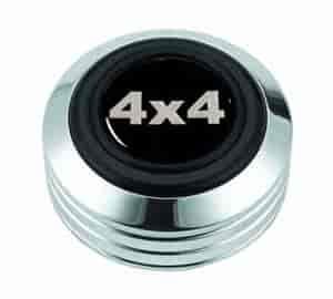 Horn Button 4x4 Logo Billet Aluminum
