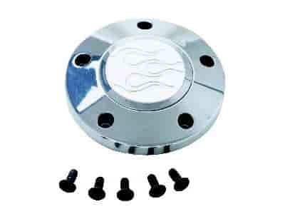 Horn Button Flame Logo