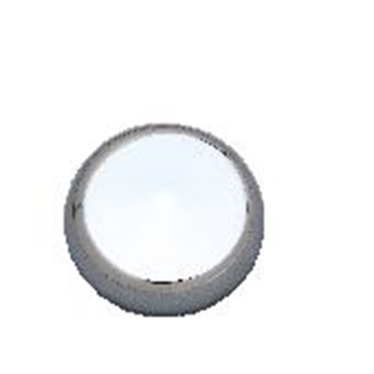 Horn Button Plain Chrome