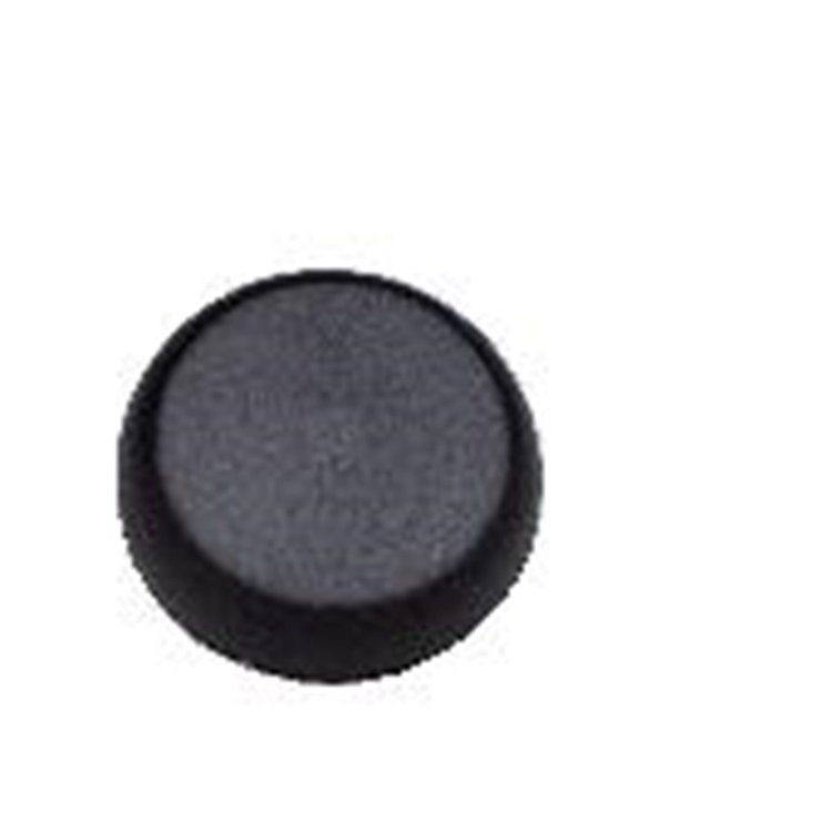 Horn Button Plain Black