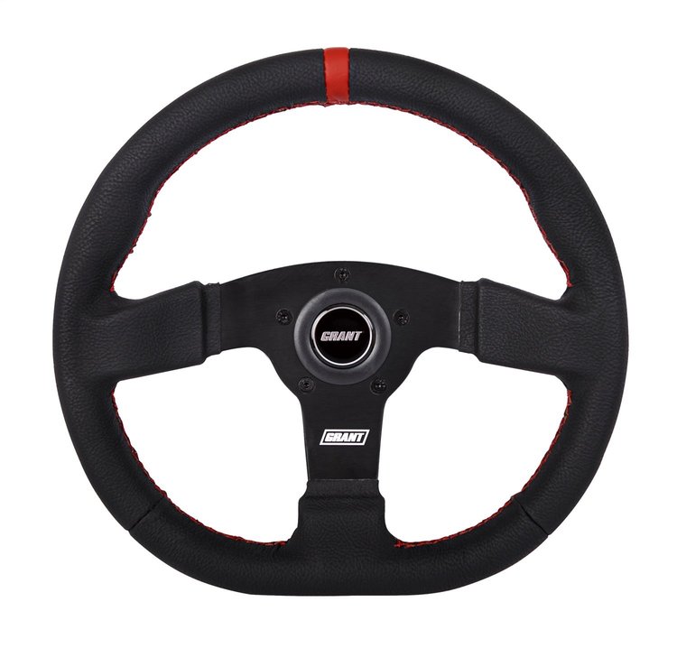 Performance Flat Bottom Race 12.750 in. Diameter Steering Wheel