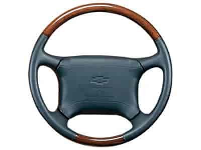OEM Replacement Steering Wheel Mahogany/Leather Model 1995-97