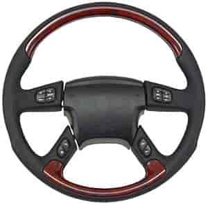 Revolution Steering Wheel Burlwood