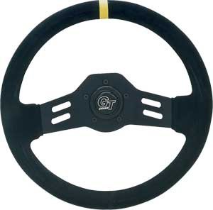 Aluminum GT Steering Wheel 13-3/4" diameter, 3-3/4" dish