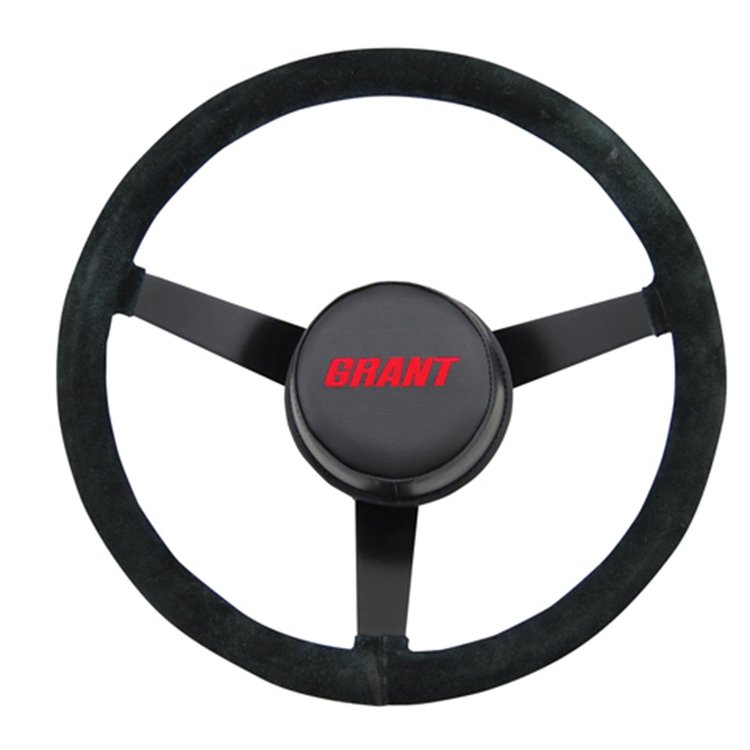 Steel Performance Steering Wheel Black Foam Grip