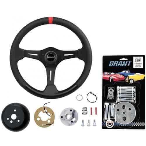Performance & Race Steering Wheel Install Kit Includes Performance & Race Series Steering Wheel