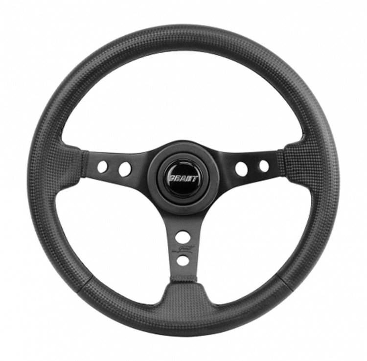 Performance & Race Series Steering Wheel Black Anodized